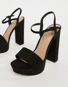 Босоножки на платформе Aldo - Черный