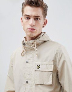 Куртка с капюшоном Lyle & Scott - Светло-бежевый
