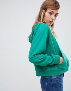 Худи укороченного фасона Monki - Зеленый