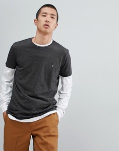 Футболка узкого кроя Calvin Klein Bron - Черный