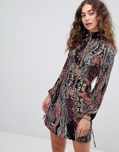 Free people all dolled up mini dress sale