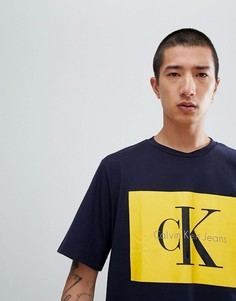 Футболка Calvin Klein Tikimo - Темно-синий