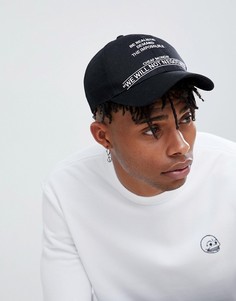 Черная бейсболка с логотипом Cheap Monday - Черный