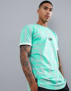 Футболка мятного цвета с принтом Puma Football Premium Casuals - Зеленый