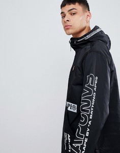 Черная куртка с принтом на рукаве AAPE By A Bathing Ape - Черный