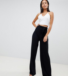 Брюки с широкими штанинами Missguided Tall - Черный