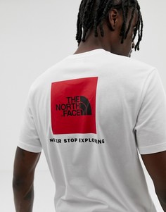 Белая футболка с логотипом The North Face - Белый