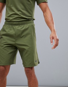 Шорты цвета хаки Nike Training Flex 2.0 927526-395 - Зеленый