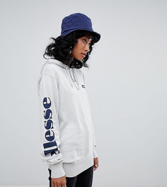 Худи свободного кроя с логотипом Ellesse - Серый