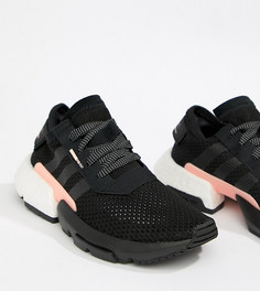 Черно-розовые кроссовки adidas Originals Pod-S3.1 - Черный