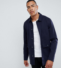 Темно-синяя куртка ASOS DESIGN Tall - Темно-синий
