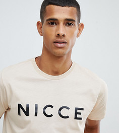 Бежевая футболка с логотипом Nicce эксклюзивно для ASOS - Бежевый
