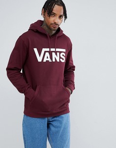 Худи красного цвета с крупным логотипом Vans VN000J8NK1O1 - Красный