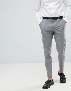 Серые узкие брюки Burton Menswear - Серый