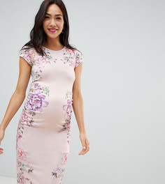 Облегающее платье с цветочным принтом Bluebelle Maternity - Мульти