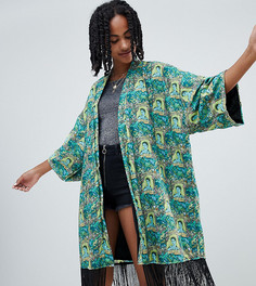 Куртка-кимоно с принтом Reclaimed Vintage inspired Frida Kahlo - Мульти