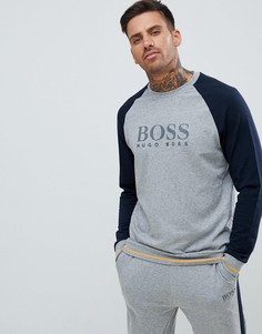 Свитшот BOSS Bodywear Authentic - Серый