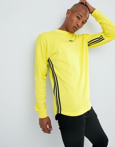 Желтый лонгслив adidas Originals Authentic DJ2869 - Желтый