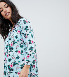Пижамный комплект с шортами из 100% модала ASOS DESIGN Maternity - Мульти
