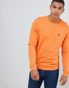 Свитшот с карманом Lyle & Scott - Оранжевый