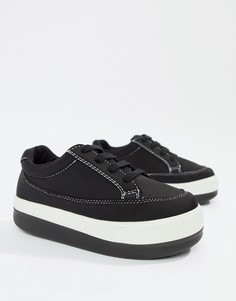 Кроссовки на платформе Jeffrey Campbell - Черный