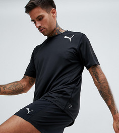 Черная футболка с короткими рукавами Puma Essential - Черный