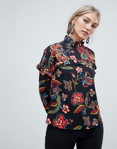 Блузка с цветочным принтом Vero Moda - Мульти