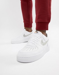 Белые кроссовки Nike Air Force 1 07 BQ5361-100 - Белый