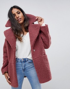 Куртка из искусственного меха ASOS DESIGN - Красный