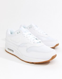 Белые кроссовки Nike Air Max 1 AH8145-109 - Белый