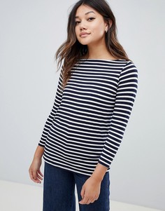 Свободный лонгслив в полоску ASOS DESIGN - Мульти