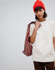 Weekday Limited Collection Boyfriend Top - Бежевый