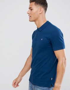 Поло с логотипом Jack and Jones - Синий