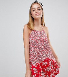 Сарафан мини с принтом ASOS DESIGN Petite - Мульти