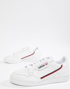 Белые кроссовки в стиле 80-х adidas Originals Continental - Белый