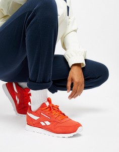 Reebok Red Classic Leather MU Trainers - Красный