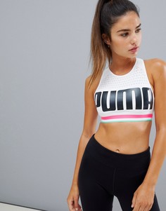 Белый бюстгальтер Puma Ambition - Белый