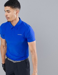 ASOS 4505 golf polo with quick dry in blue - Синий