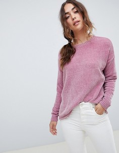 Вязаный джемпер из шенили Vero Moda - Розовый