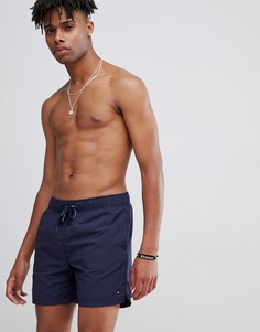 Темно-синие шорты для плавания с логотипом Tommy Hilfiger - Темно-синий