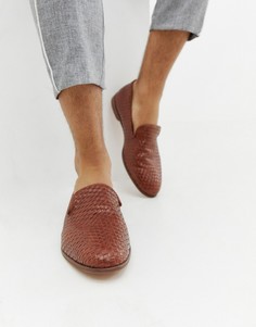 Плетеные лоферы KG by Kurt Geiger - Рыжий