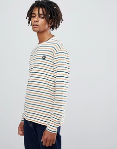 Wood Wood Mel multi colour striped long sleeve t-shirt - Белый