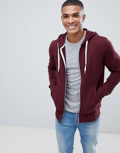Худи на молнии Jack and Jones - Красный