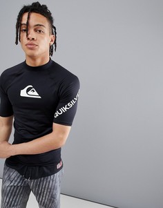 Черная серферская футболка Quiksilver All Time - Черный