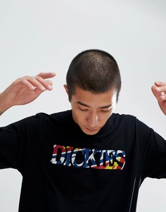 Черная футболка с большим логотипом Dickies Arcola - Черный