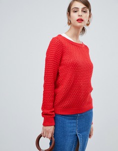 Вязаный джемпер Vero Moda - Красный