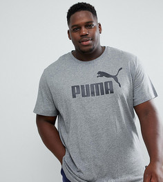 Серая футболка Puma PLUS Essentials 85174003 - Серый