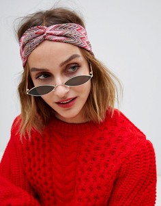 Широкая повязка на голову ASOS DESIGN - Мульти
