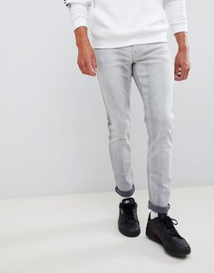 Серые зауженные джинсы Brooklyn Supply Co - Серый