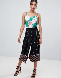 Кюлоты с принтом Ted Baker - Черный